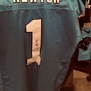 Nike size 44 cam Newton jersey